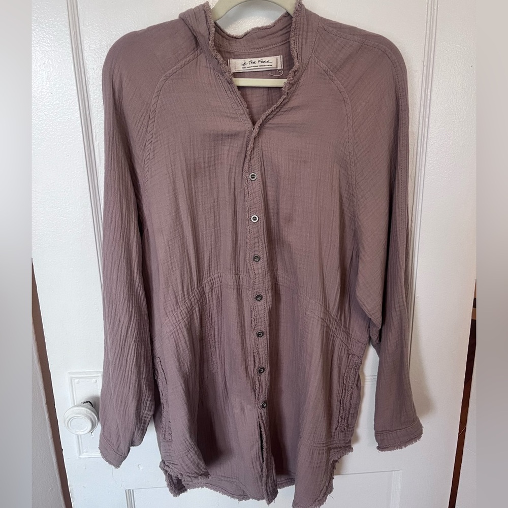 We the Free Summer Daydream Buttondown